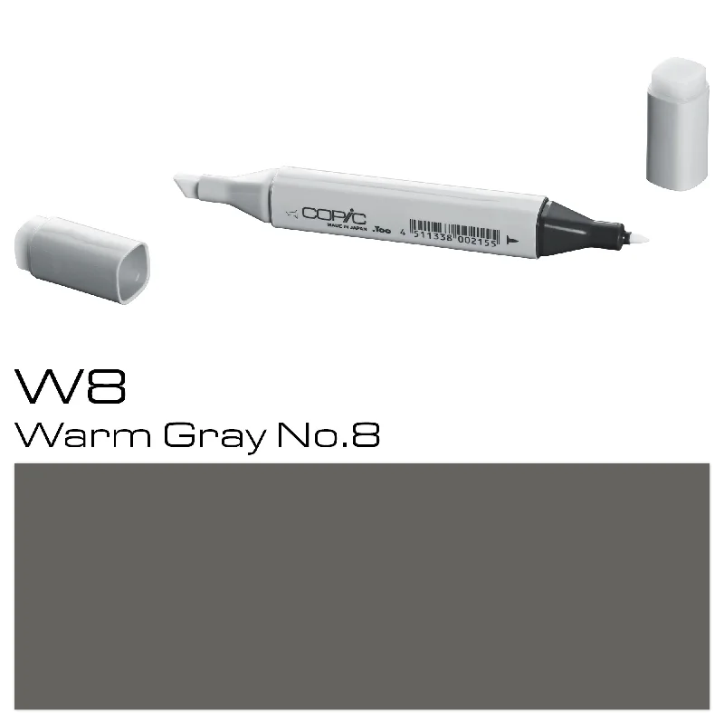 W8 Warm Gray No 8.