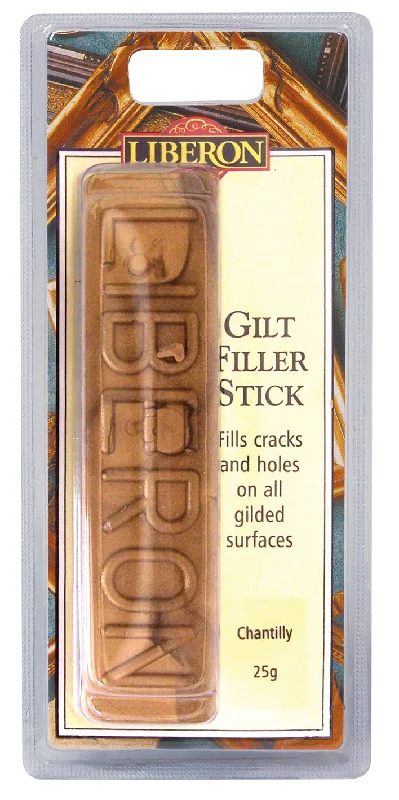 Art supplies for making personalized wine bottle holders​ Liberon Gilt Filler Stick