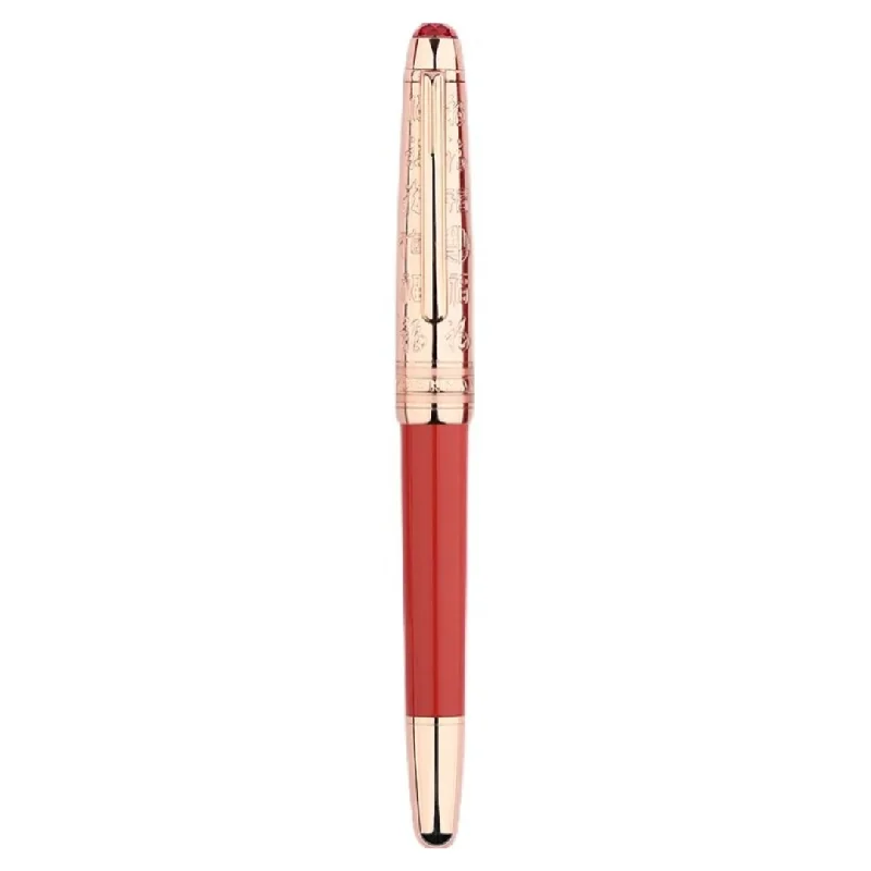 Art supplies for creating wall art for the living room​ Moonman P135 Retro Resin Metal Fountain Pen
