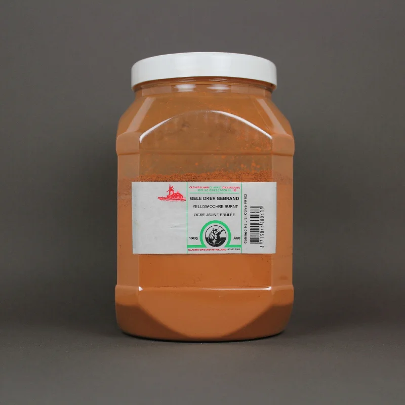 Glass painting supplies for adding color to glass surfaces​ Old Holland Artist Pigment - 1 Kilo Jars
