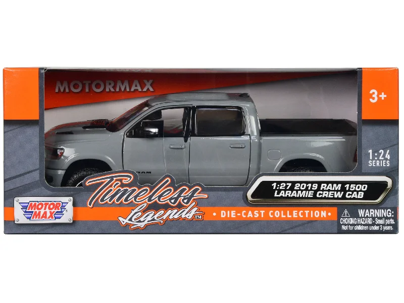 Ship model toys for maritime history lovers to build​ 2019 Ford F-150 Limited Crew Cab Pickup Truck Gray "Timeless Legends" Series 1/24-1/27 Diecast Model Car by Motormax