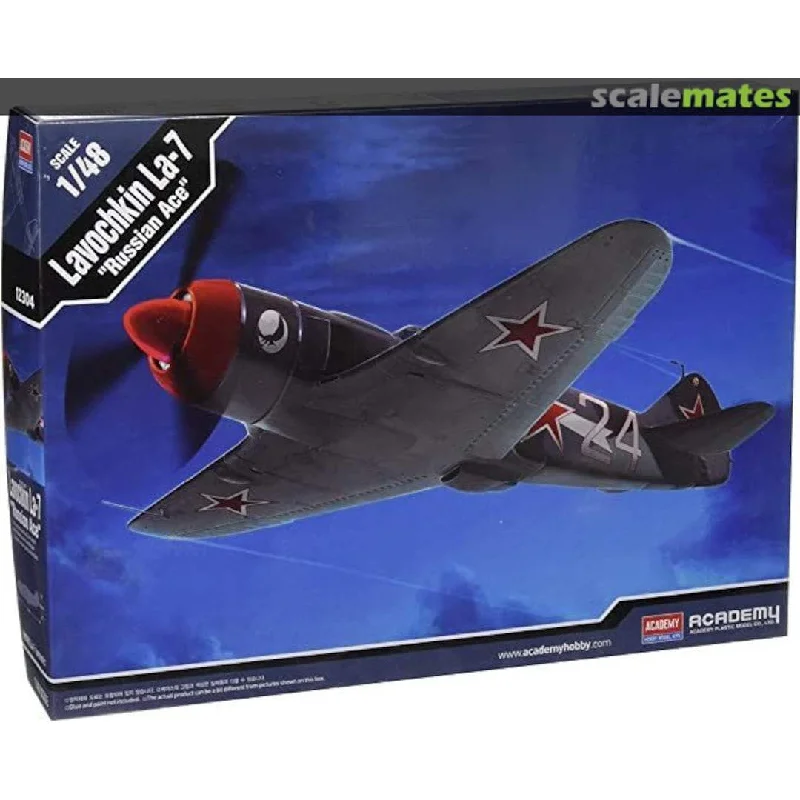 Insect - habitat model toys for entomology study​ Academy 1/48 Lavochkin La-7 "Russian Ace"