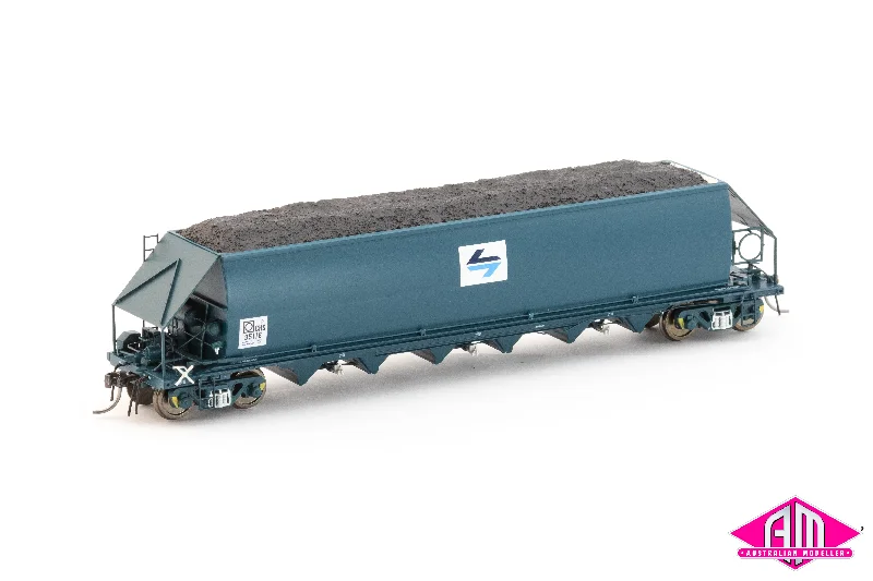 Pet - store model toys for pet - lovers' play​ CHS Coal Hopper 1970s CHS PTC Blue Pack4 (4 pack) HO Scale