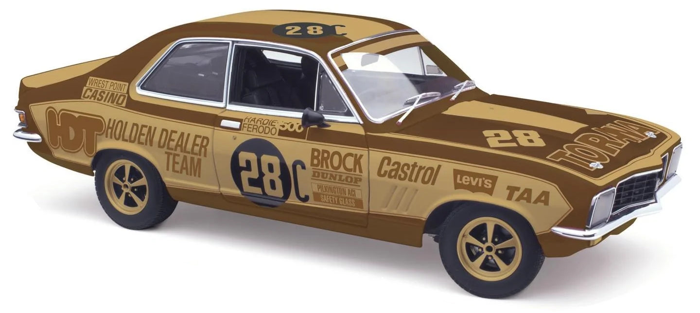 Vehicle safety features for protecting passengers​ Classic Carlectables 18795 1/18 Holden LJ XU-1 Torana 1972 Bathurst Winner 50Th Anniversary Gold Livery Diecast Model