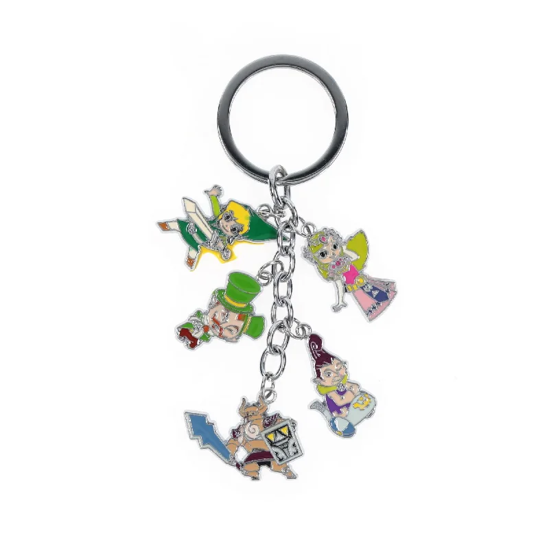 Racing video games with realistic physics​ Nintendo Legend of Zelda SD Link Charm Key Chain
