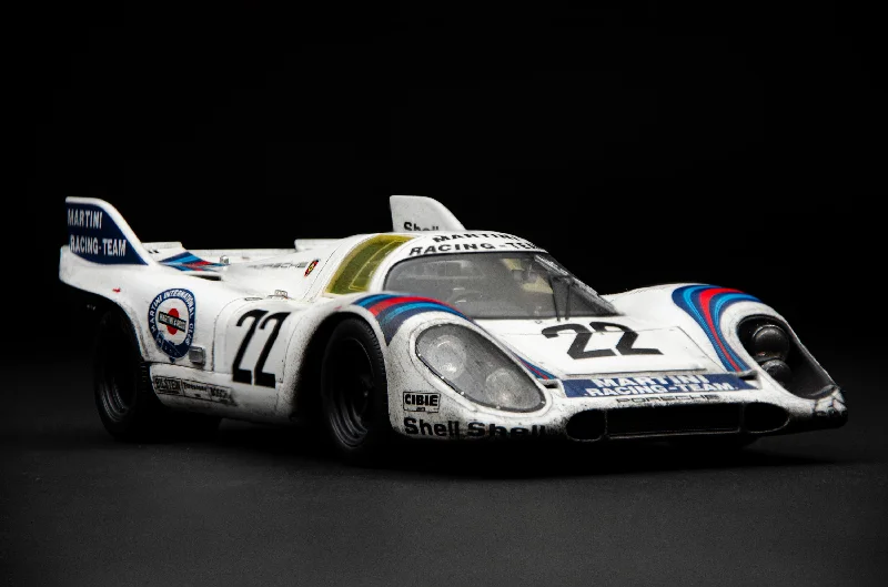 Spacecraft model toys for space - exploration - fascinated kids​ Porsche 917 KH - 1971 Le Mans Winner - Martini Livery - Race Weathered