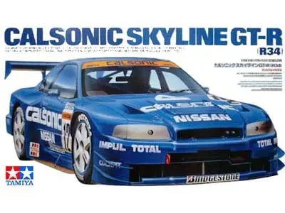 Double - decker buses for urban tourism​ Tamiya 1/24 Calsonic Skyline Gt-R R34