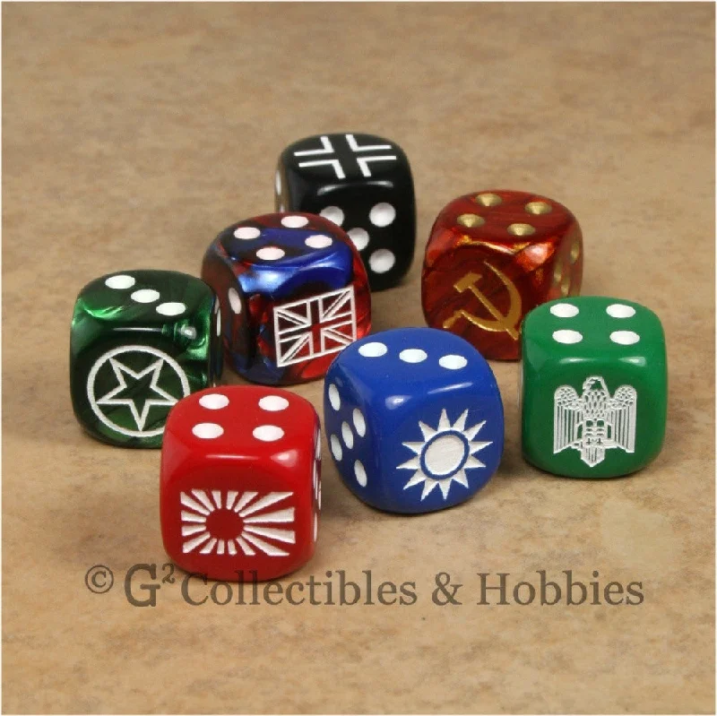 Therapeutic plush toys for autistic children​ Axis & Allies 7pc Dice Set