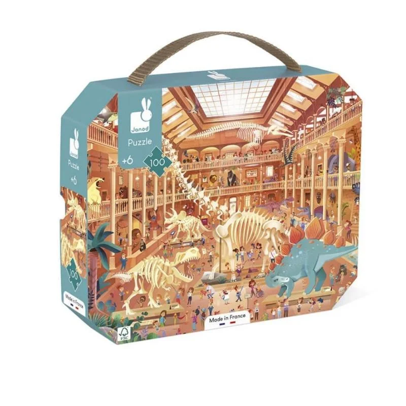 Puzzle - themed wall decals for quick home decor changes​ Natural History Museum - 100 Piece Puzzle