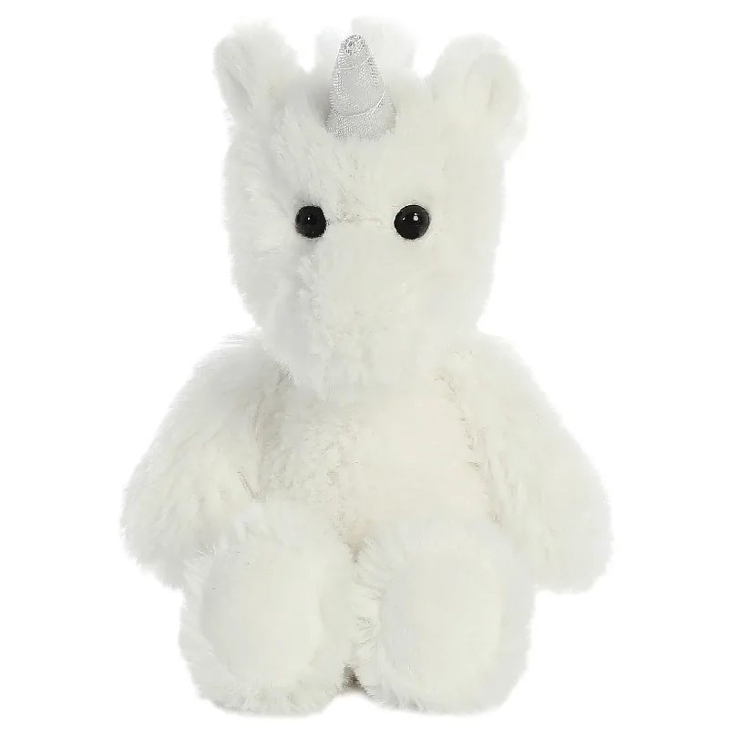 Plush toys for reptile lovers in reptile - inspired shapes​ White Unicorn Plush, 12 Inches, 1 Count